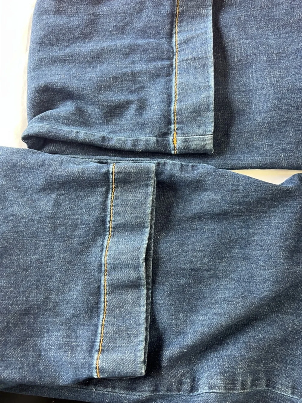 BODEN Coastal Cowgirl Southwestern Style Dark Wash Denim Zip Front Jumpsuit, 4R - Picture 14 of 14